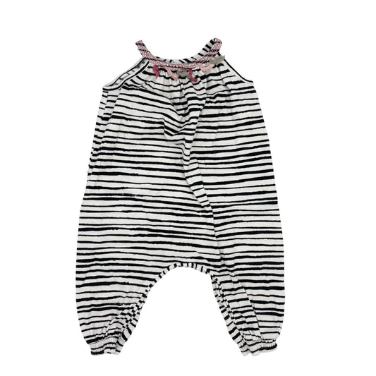 Marks & Spencer Black/white pant jumper, 18-24 months