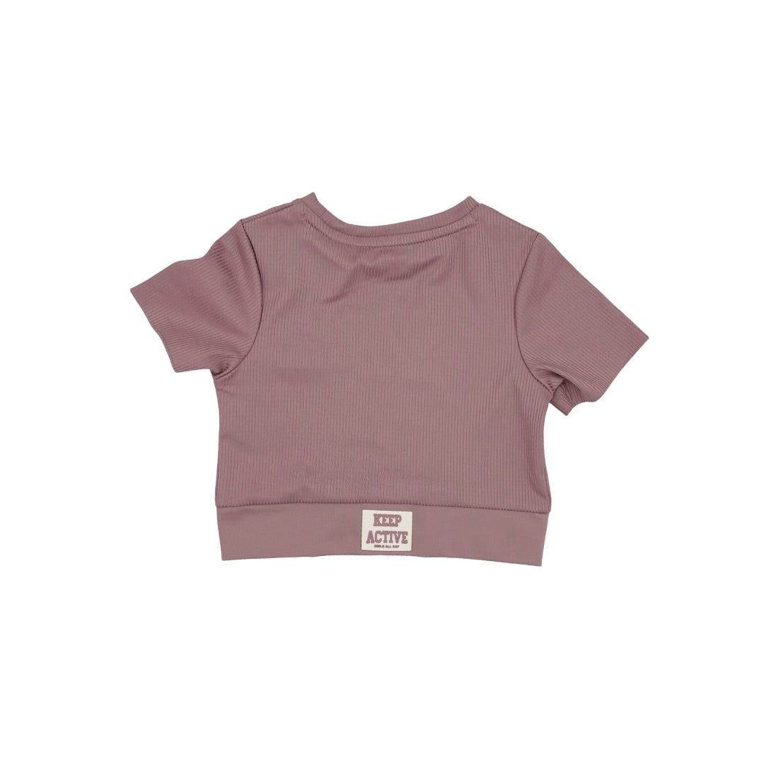 Zara pink active tshirt, 6-7 years