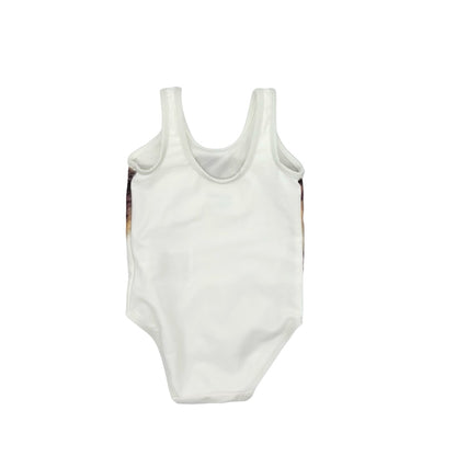 Gap cheetah swim suit, 0-6 months