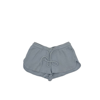 Katie J Blue waffle shorts, large