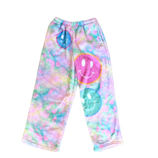 No name Happy face pants, 6-8 years