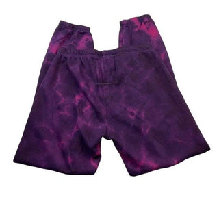 Aviator Nation Tie Dye purple/pinkjoggers, womens xs