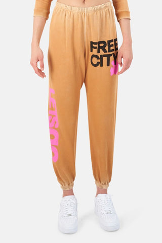 Free City OG Super Vintage sweatpant clay house new with tags, womens small