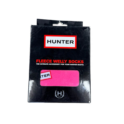 Hunter new in box pink welly socks, 5-7 little kid