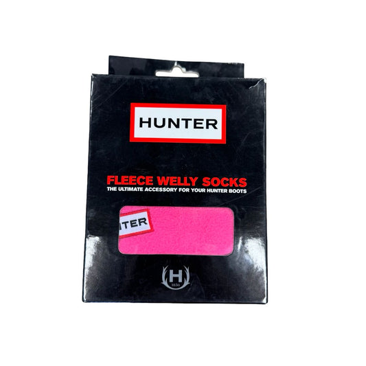 Hunter new in box pink welly socks, 5-7 little kid
