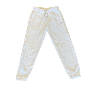 Tna white cozy fleece boyfriend fit sweatpants, 2xs