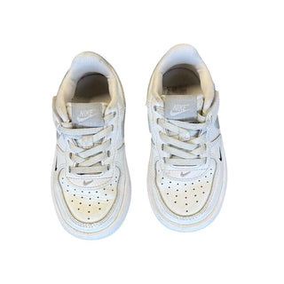 Nike white/grey Air Force 1, 9 little kid