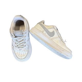 Nike white/grey Air Force 1, 9 little kid