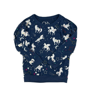 Chaser blue unicorn shirt, 8 years