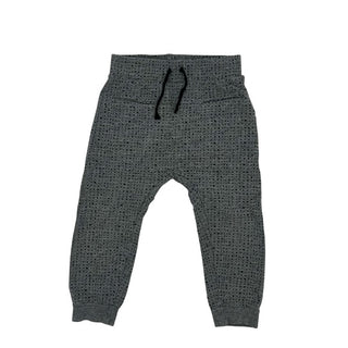 Miles the Label grey/black dotted sweatpants, 3 years