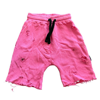 Nununu pink bone shorts, 3-4 years