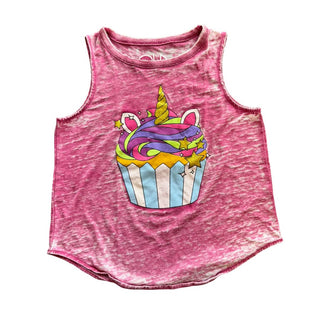 Chaser pink cupcake tank top, 6 years