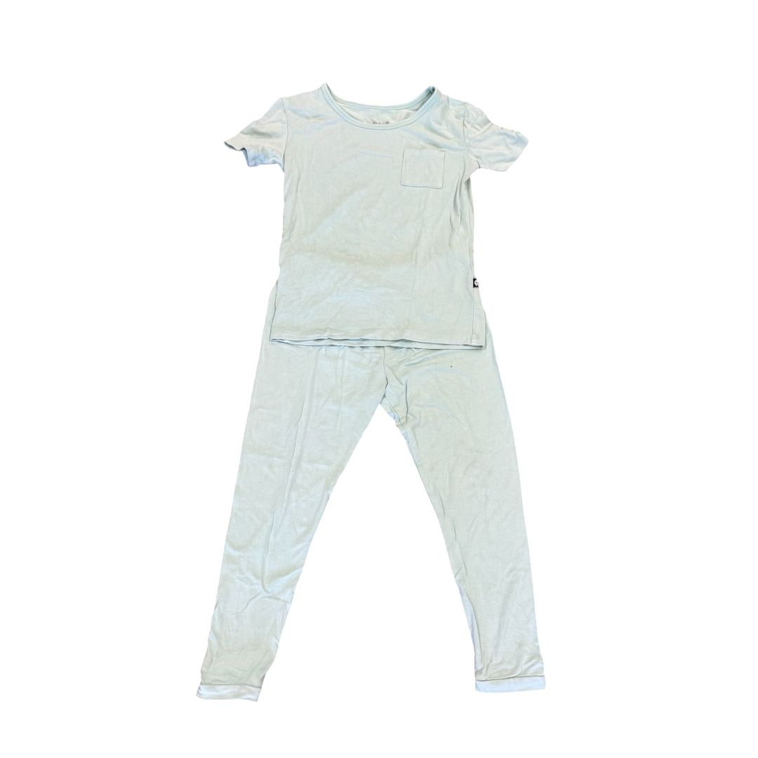 Kyte Baby Green Pyjama Set, 6 years