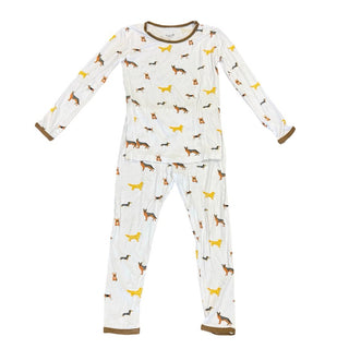 Kyte Baby Dog Long Pyjama Set, 6 years