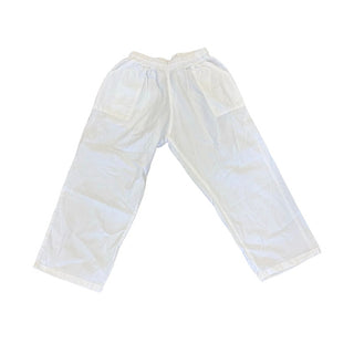 No Name White Cotton Pants, 4 year