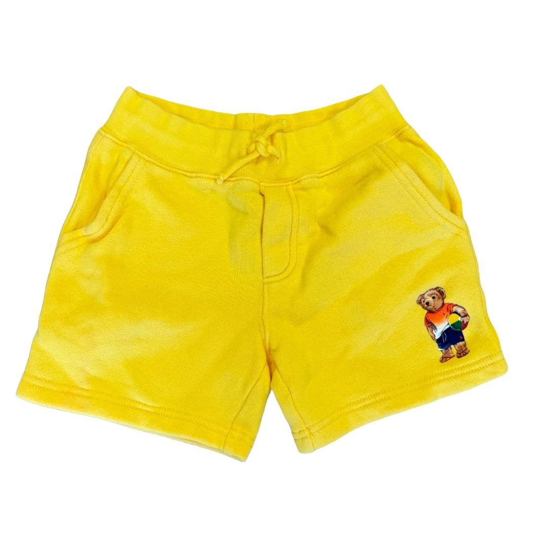 Ralph Lauren Yellow with Polo Bear Shorts, 3 years