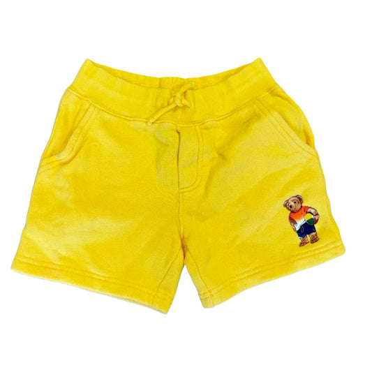 Ralph Lauren Yellow with Polo Bear Shorts, 3 years