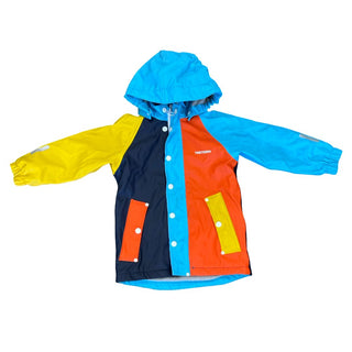 Tretorn Colourblocked Fleece Lined Rain Jacket, 2-3 years