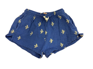 Tiny Cottons  Blue Bird Print Shorts, 4 years