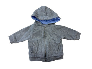 Jacadi Grey Zip Up Hoodie, 6 months