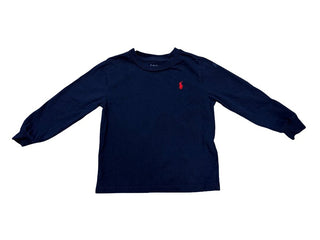 Ralph Lauren Navy Blue Longsleeve Tee, 18 months