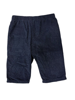 Jacadi Navy Blue Corduroy Pants, 6 months
