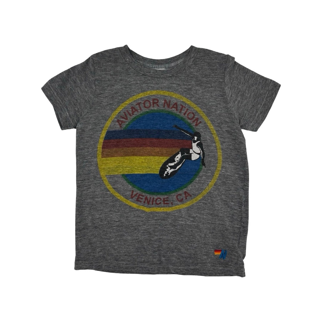 Aviator Nation  Grey tshirt, 6 years
