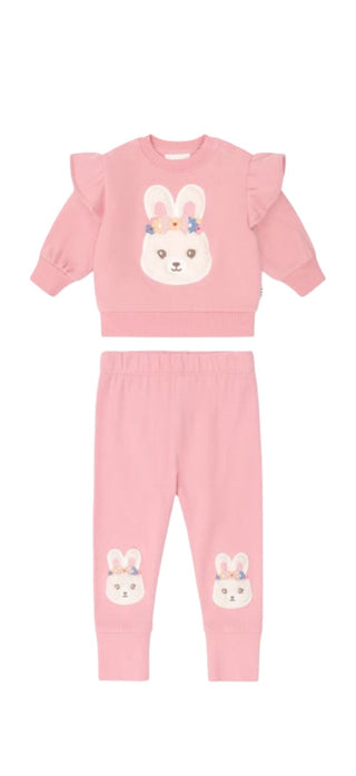 Hux Flower field bunny set new with tag, 6-12 months