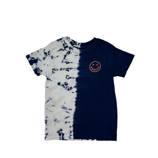 Tiny Whales blue tie dye, 5 years