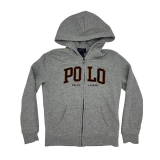 Ralph Lauren Grey polo zip up, 7 years