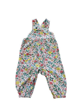 Baby Boden Floral overalls, 6-9 months