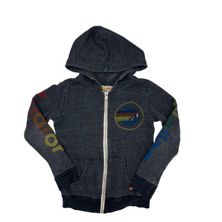 Aviator Nation Charcoal zip up, 8 years