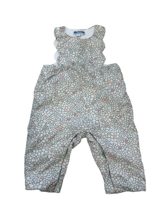 Jacadi Floral overalls, 6 months