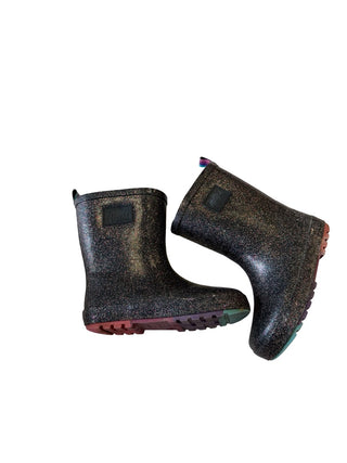 Deux par deux Sparkle rainboots, 13 little kid