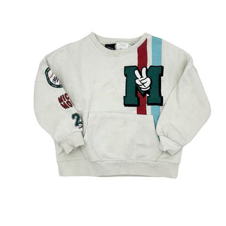 Zara Mickey Mouse baseball sweatshirt, 3-4 years
