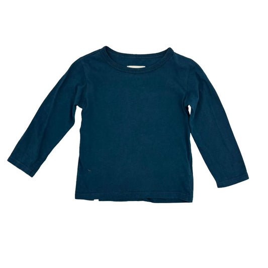 Mini Mioche dark teal long sleeve, 1-2 years