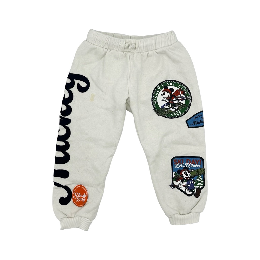 Zara Mickey Mouse ski sweatpants, 4-5 years
