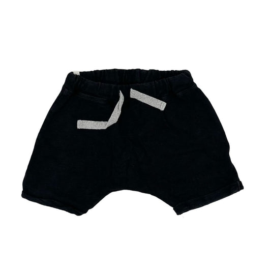 Mini Mioche black shorts, 1-2 years