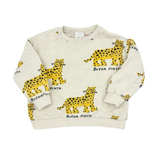 Zara cream cheetah sweatshirt, 3 years