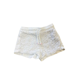 Zara Baby Crochet Lace Shorts White, 3-6 months