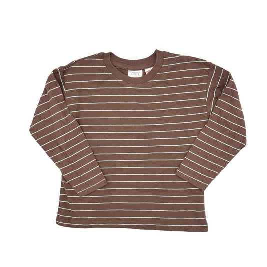 Zara brown/turquoise long sleeve, 2-3 years