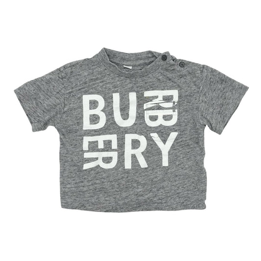 Burberry grey tshirt, 12 months