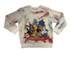 Stella McCartney Beatles Sgt. Pepper Print Tie Dye Sweatshirt, 6 years
