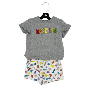 Moschino Tshirt/short set, 12-18 months