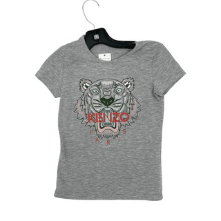 Kenzo grey tiger tshirt, 7-8 years
