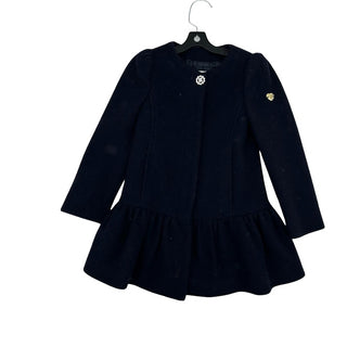 Armani navy blue wool dress coat, 2 years
