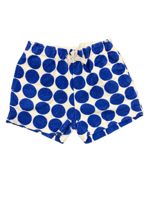 Crewcuts Blue Dot Terrycloth Shorts, 6-7 years