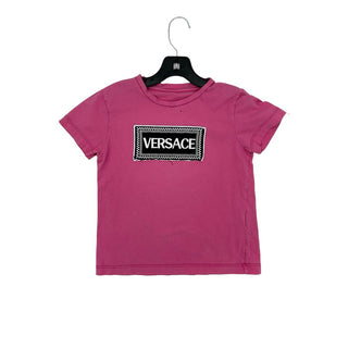 Versace pink tshirt, 8 years