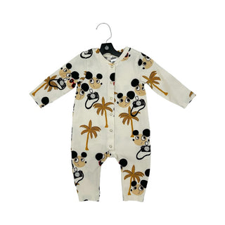 Mini Rodini mouse playsuite, 4-6 months