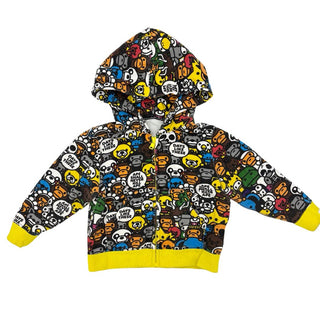 Bathing Ape animal zip up hoody, 4-5 years